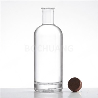 500 ml av tequila glasfløsku